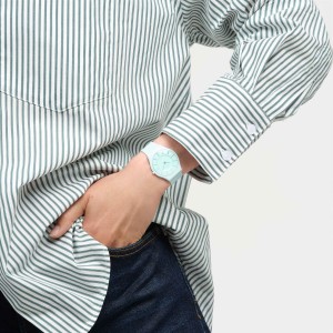 Green Swatch Turquoise Lightly Bio-sourced material | RQXJ-31547