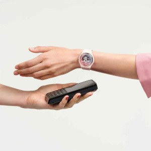 Pink Swatch Fleetingly Pay Plastic | VOLR-95260